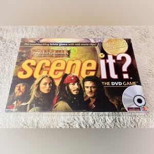 Scene it? Pirates of the Caribbean Dead Men Tell No Tales DVD Game NEW SEALED